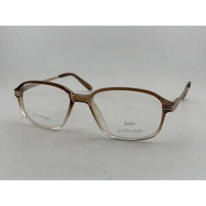SOLO COLLECTION FLEX HINGE SOLO GP3045 53-18-140 LIGHT BROWN Eyeglass Frames